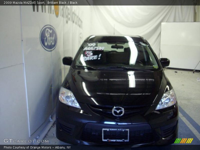 Brilliant Black / Black 2009 Mazda MAZDA5 Sport