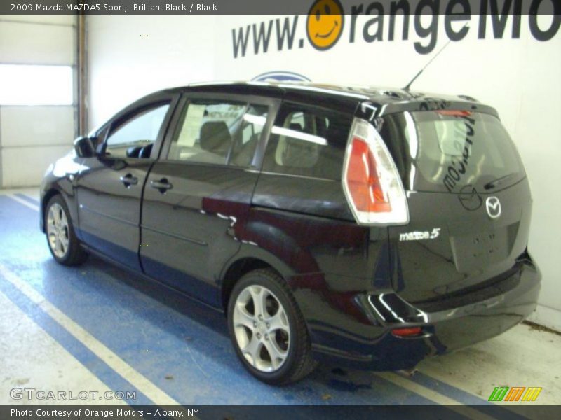 Brilliant Black / Black 2009 Mazda MAZDA5 Sport