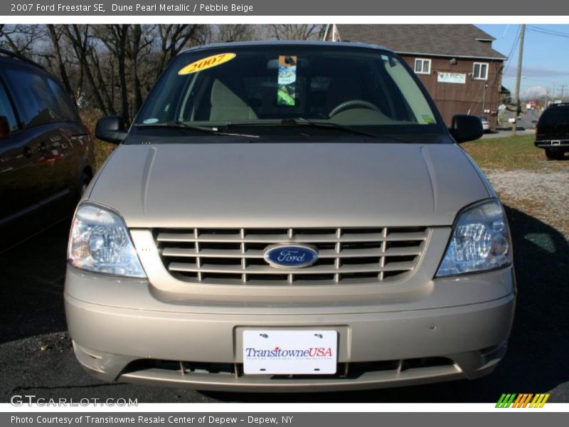 Dune Pearl Metallic / Pebble Beige 2007 Ford Freestar SE