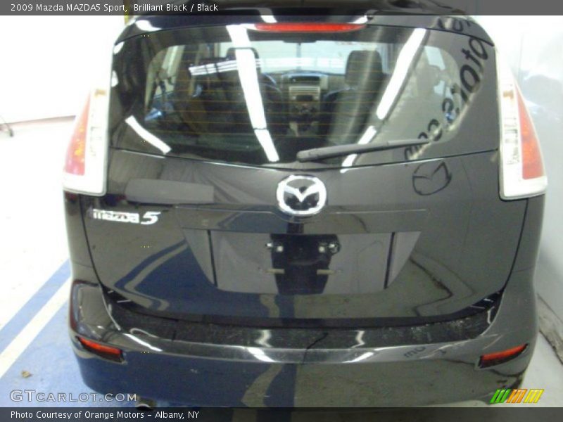 Brilliant Black / Black 2009 Mazda MAZDA5 Sport