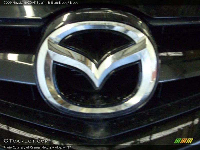 Brilliant Black / Black 2009 Mazda MAZDA5 Sport