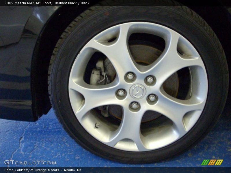 Brilliant Black / Black 2009 Mazda MAZDA5 Sport