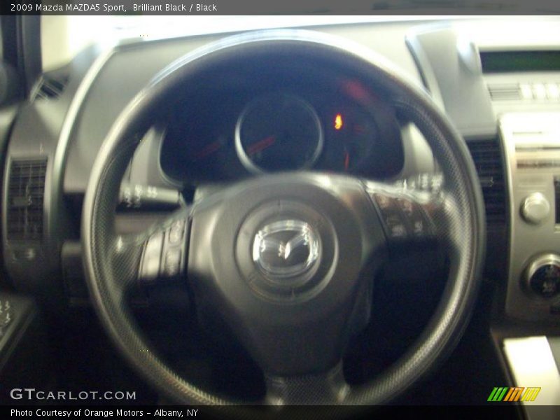 Brilliant Black / Black 2009 Mazda MAZDA5 Sport