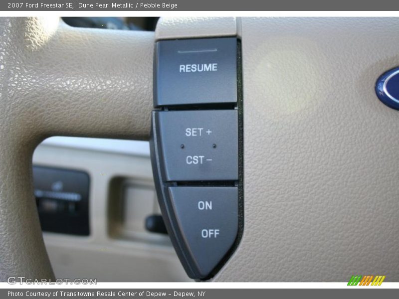 Dune Pearl Metallic / Pebble Beige 2007 Ford Freestar SE