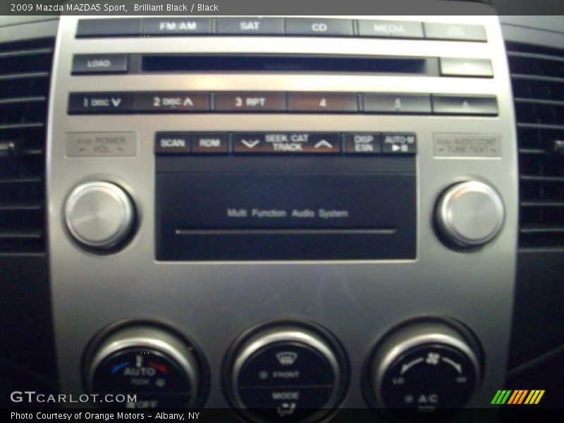 Brilliant Black / Black 2009 Mazda MAZDA5 Sport