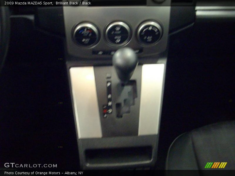 Brilliant Black / Black 2009 Mazda MAZDA5 Sport
