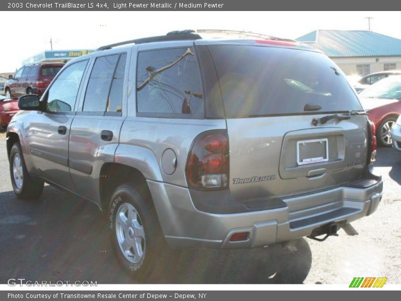 Light Pewter Metallic / Medium Pewter 2003 Chevrolet TrailBlazer LS 4x4