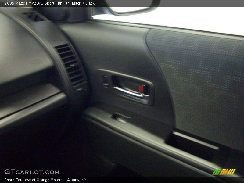 Brilliant Black / Black 2009 Mazda MAZDA5 Sport