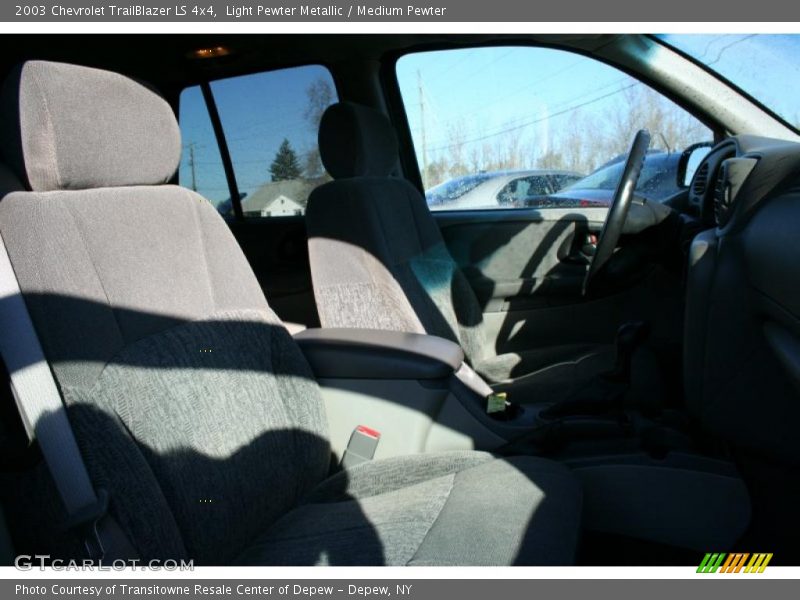 Light Pewter Metallic / Medium Pewter 2003 Chevrolet TrailBlazer LS 4x4