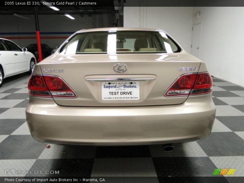 Sonora Gold Pearl / Cashmere 2005 Lexus ES 330