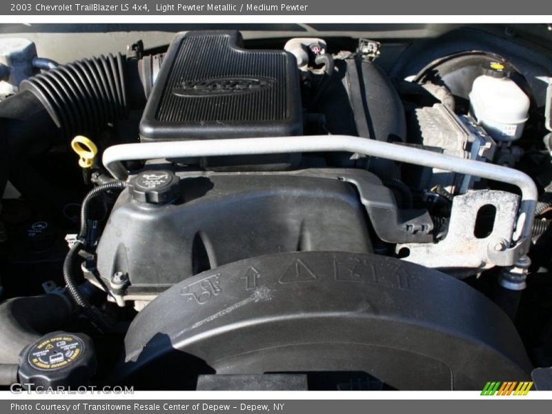 Light Pewter Metallic / Medium Pewter 2003 Chevrolet TrailBlazer LS 4x4