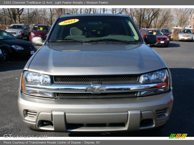 Light Pewter Metallic / Medium Pewter 2003 Chevrolet TrailBlazer LS 4x4