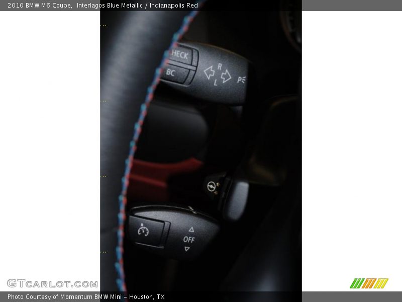 Controls of 2010 M6 Coupe