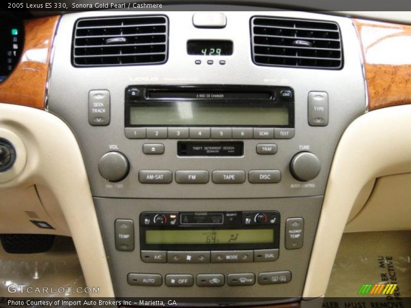 Sonora Gold Pearl / Cashmere 2005 Lexus ES 330