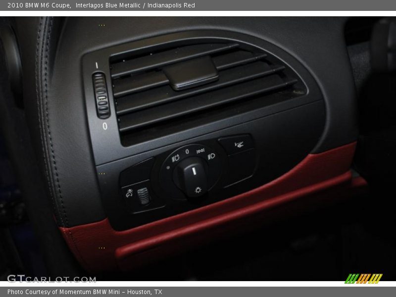 Controls of 2010 M6 Coupe
