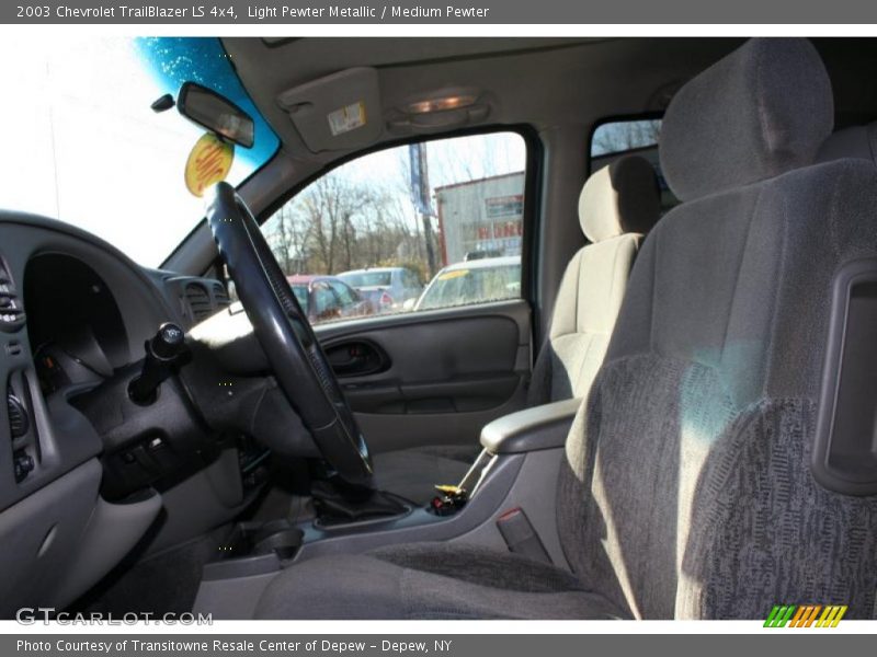 Light Pewter Metallic / Medium Pewter 2003 Chevrolet TrailBlazer LS 4x4