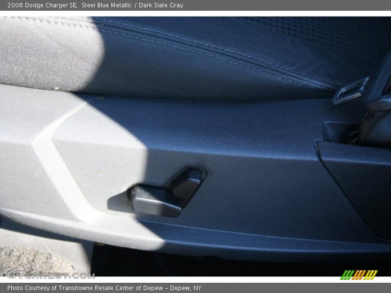 Steel Blue Metallic / Dark Slate Gray 2008 Dodge Charger SE