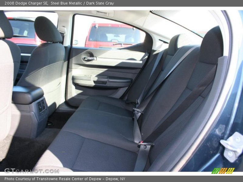 Steel Blue Metallic / Dark Slate Gray 2008 Dodge Charger SE