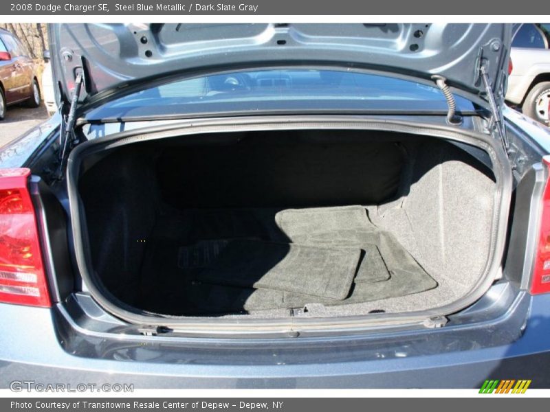 Steel Blue Metallic / Dark Slate Gray 2008 Dodge Charger SE