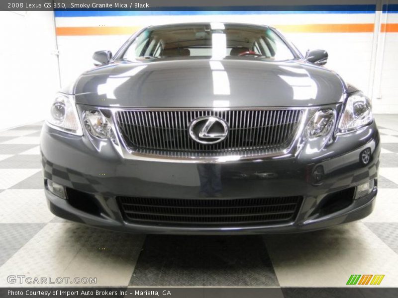 Smoky Granite Mica / Black 2008 Lexus GS 350