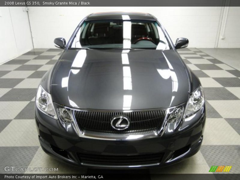 Smoky Granite Mica / Black 2008 Lexus GS 350