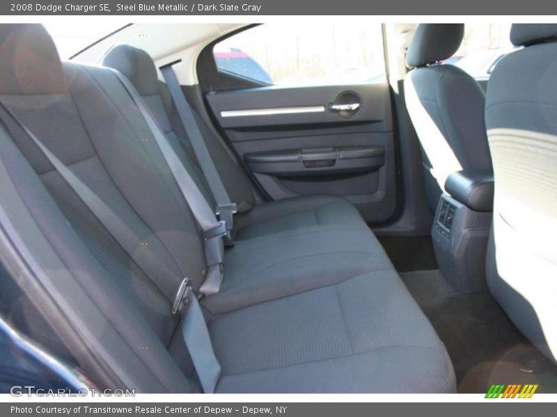 Steel Blue Metallic / Dark Slate Gray 2008 Dodge Charger SE