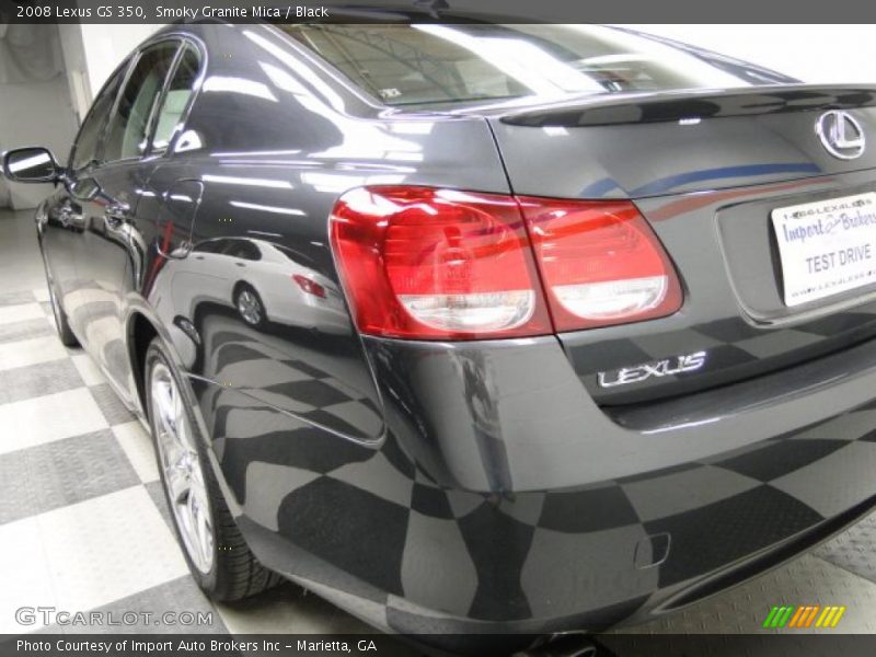 Smoky Granite Mica / Black 2008 Lexus GS 350
