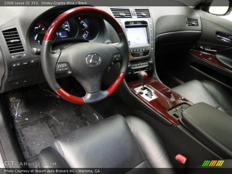 Black Interior - 2008 GS 350 