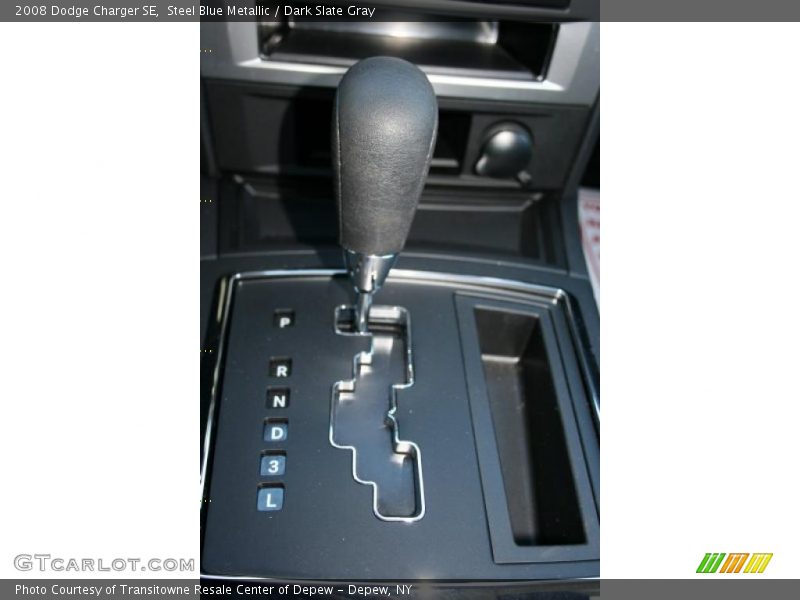 Steel Blue Metallic / Dark Slate Gray 2008 Dodge Charger SE