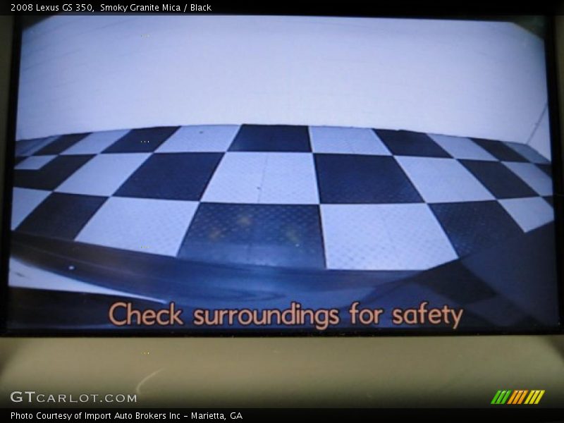 Smoky Granite Mica / Black 2008 Lexus GS 350