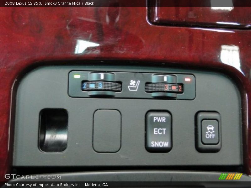 Controls of 2008 GS 350