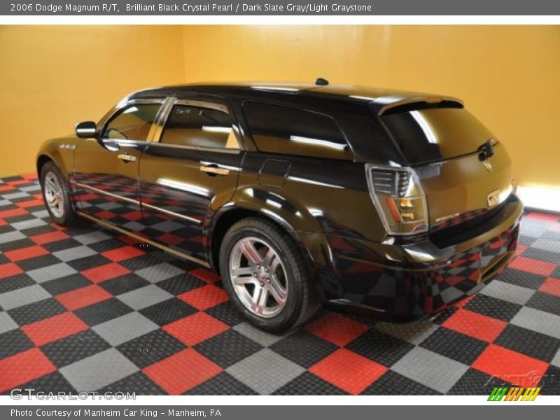 Brilliant Black Crystal Pearl / Dark Slate Gray/Light Graystone 2006 Dodge Magnum R/T