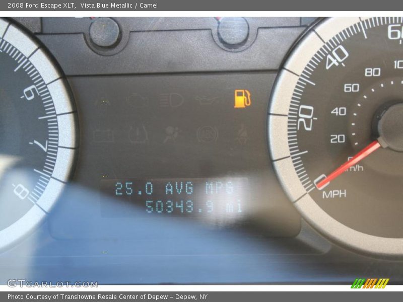 Vista Blue Metallic / Camel 2008 Ford Escape XLT