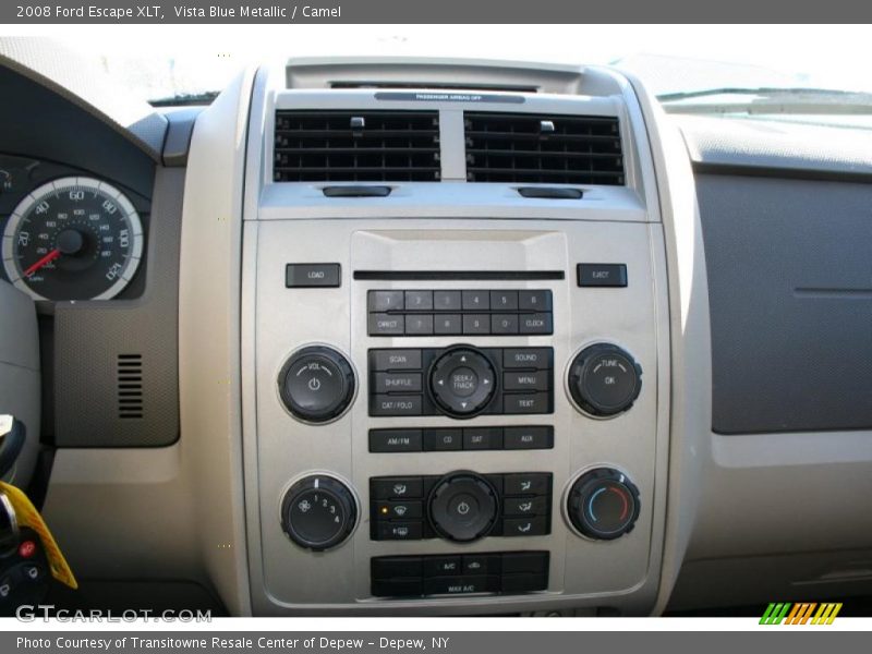 Vista Blue Metallic / Camel 2008 Ford Escape XLT