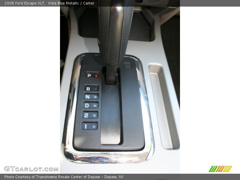 Vista Blue Metallic / Camel 2008 Ford Escape XLT