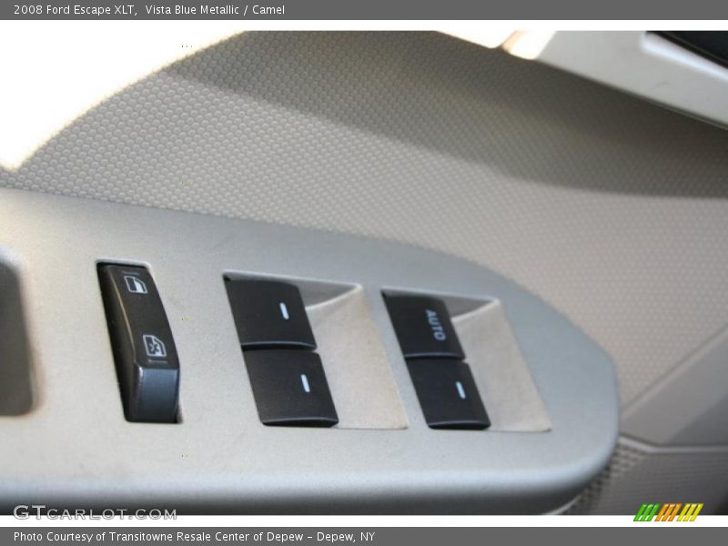 Vista Blue Metallic / Camel 2008 Ford Escape XLT