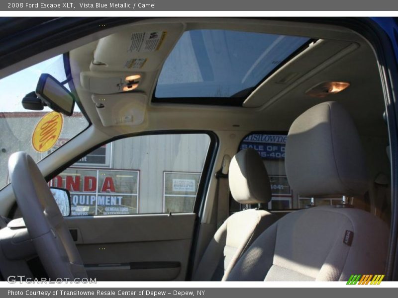 Vista Blue Metallic / Camel 2008 Ford Escape XLT
