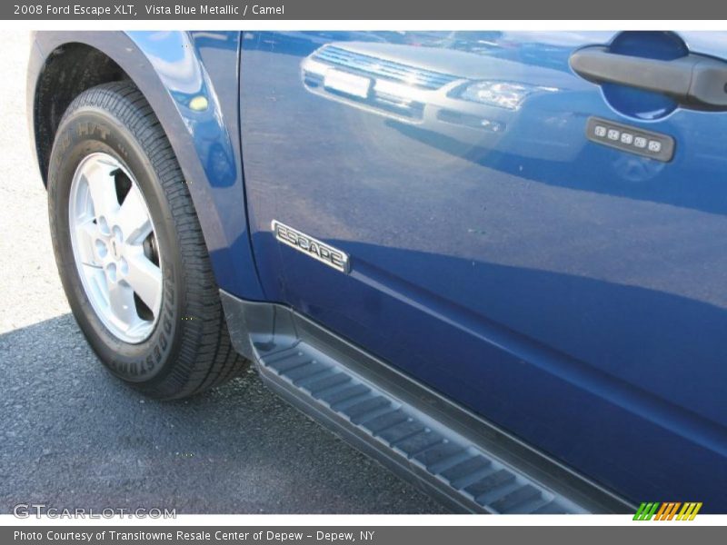Vista Blue Metallic / Camel 2008 Ford Escape XLT