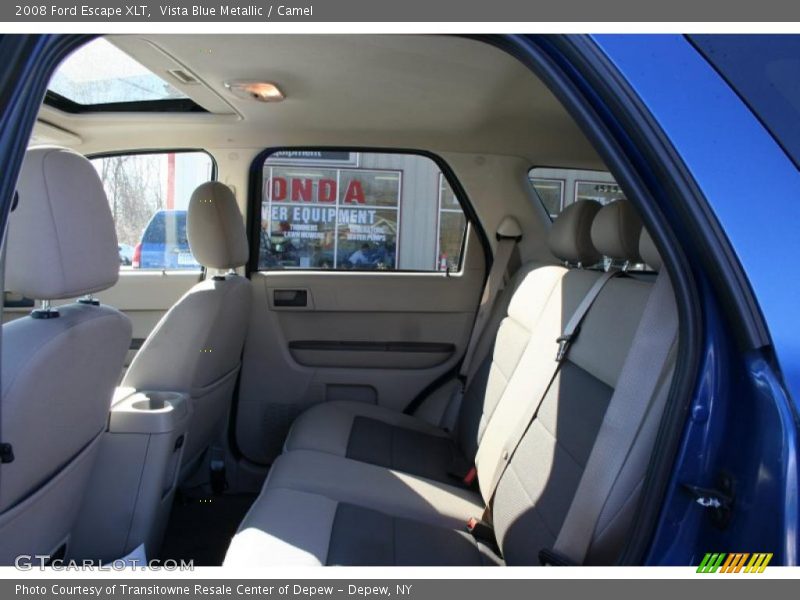 Vista Blue Metallic / Camel 2008 Ford Escape XLT