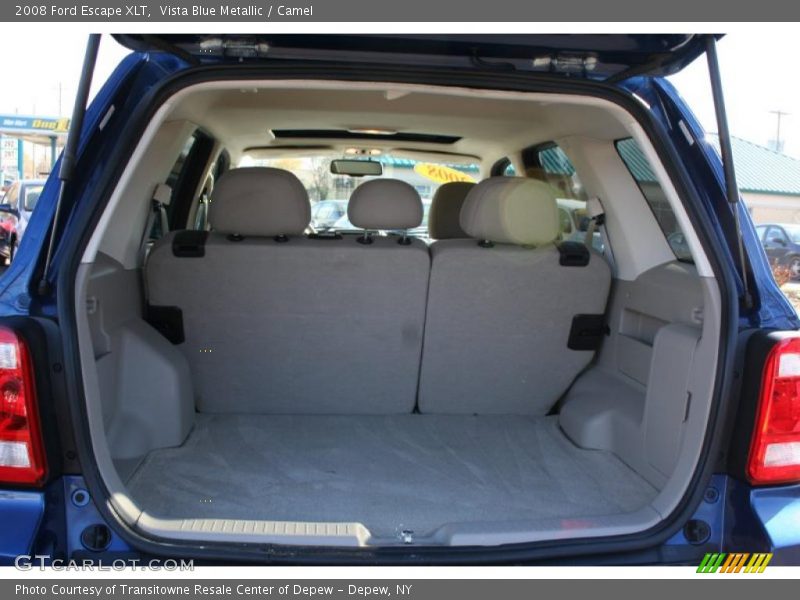 Vista Blue Metallic / Camel 2008 Ford Escape XLT