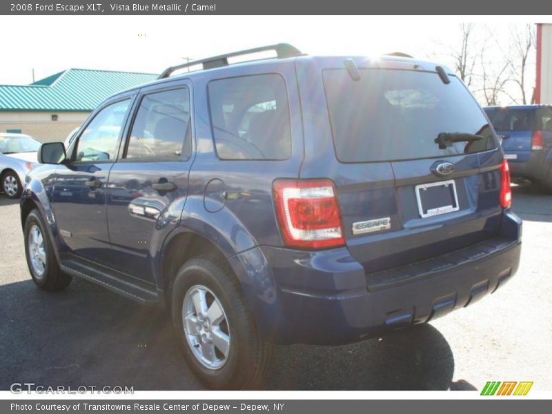 Vista Blue Metallic / Camel 2008 Ford Escape XLT