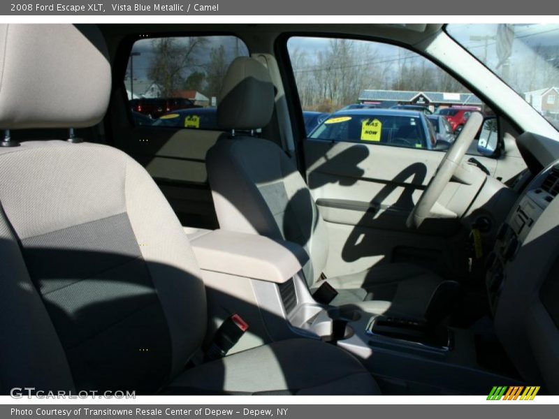 Vista Blue Metallic / Camel 2008 Ford Escape XLT