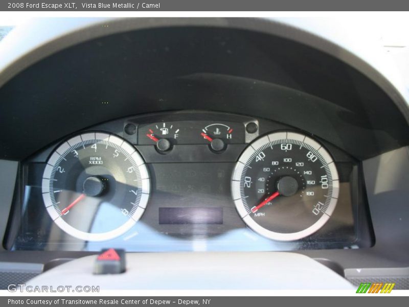 Vista Blue Metallic / Camel 2008 Ford Escape XLT