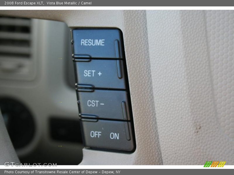 Vista Blue Metallic / Camel 2008 Ford Escape XLT