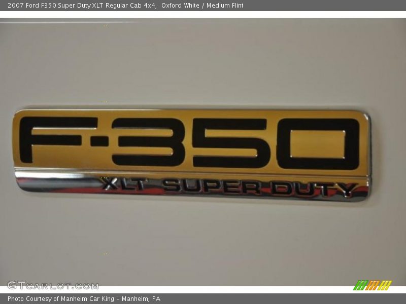  2007 F350 Super Duty XLT Regular Cab 4x4 Logo