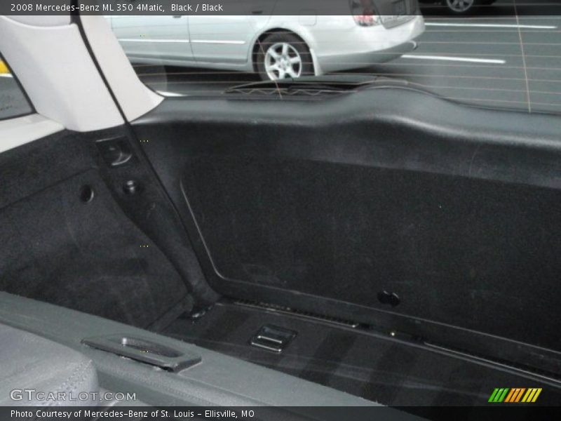 Black / Black 2008 Mercedes-Benz ML 350 4Matic