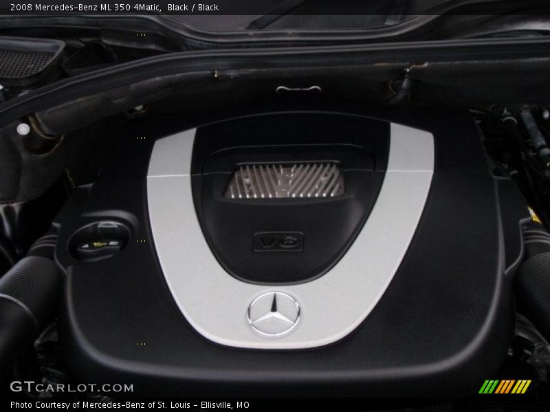 Black / Black 2008 Mercedes-Benz ML 350 4Matic