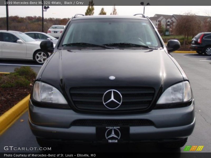Black / Grey 1999 Mercedes-Benz ML 320 4Matic