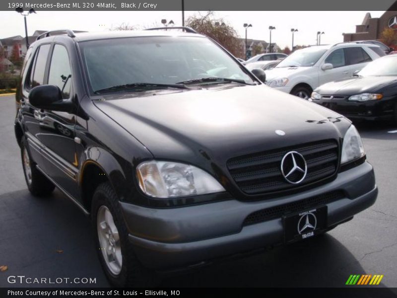 Black / Grey 1999 Mercedes-Benz ML 320 4Matic