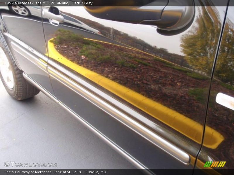 Black / Grey 1999 Mercedes-Benz ML 320 4Matic